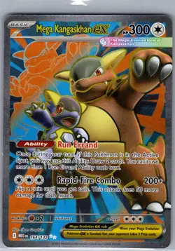 Mega Kangaskhan ex 164/132 ME01: Mega Evolution - Pokemon Card - NM - Image 1