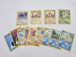 Lot of 13 Vintage Pokemon Card Lot (FREE SHIPPING) - Image 1