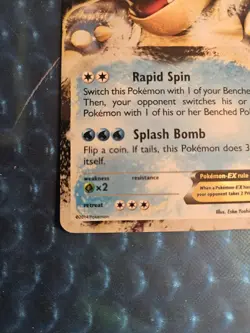 Pokemon TCG Blastoise EX Holo Rare Card 29/146 XY Base Set. Very Nice - Image 5