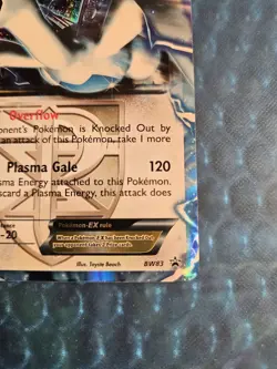 Pokemon TCG ~ Lugia EX Holo Rare Black & White Black Star Promo BW83 - Image 2
