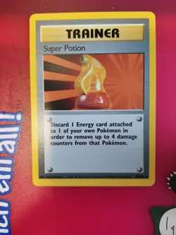 Pokemon TCG Super Potion Base Set 90/102 Regular Unlimited Uncommon - Image 2