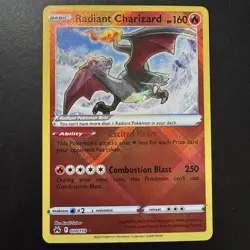 Pokemon TCG - Radiant Charizard 020/159 Crown Zenith - Radiant Rare Holo - NM - Image 3