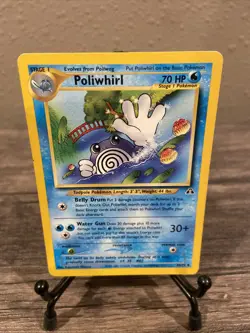 Pokemon TCG Poliwhirl Neo Discovery 44 Regular Unlimited Uncommon, LP-NM!! - Image 1