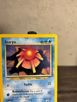 Pokemon TCG Staryu Neo Revelation 56/64 Regular Unlimited Common-Fast Ship-LP!! - Image 3