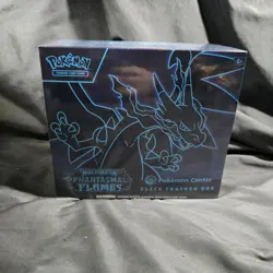 Mega Evolutions Phantasmal Flames Pokemon Center Elite Trainer Box Sealed - Image 1