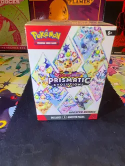 Pokemon Prismatic Evolutions Booster Bundle Sealed (6 Packs) TCG - Image 1