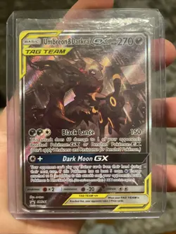 Pokemon TCG Umbreon & Darkrai GX Tag Team SM241 Holo Black Star Promo Sun Moon - Image 2