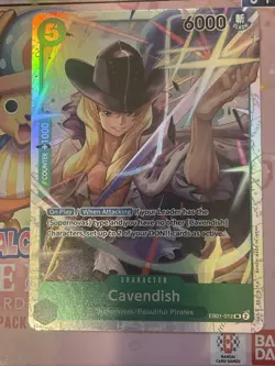 One Piece Memorial Collection Cavendish EB01-012 SR - Image 1