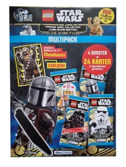LEGO Star Wars Trading Cards Serie 5 – 1x Multipack Set alle 4x verschiedene Mu - Image 3