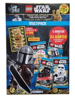 LEGO Star Wars Trading Cards Serie 5 – 1x Multipack Set alle 4x verschiedene Mu - Image 4