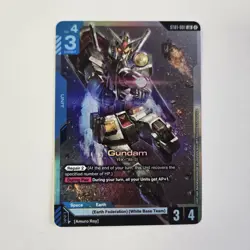 Gundam RX-78-2 ST01-001 LR Unit Card - Bandai Gundam War ST01 - Image 1