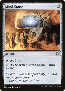 MTG Mind Stone (211/359) Adventures in the Forgotten Realms Commander NM - Image 1