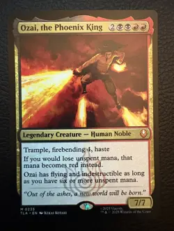 MTG Ozai, the Phoenix King (235/447) Avatar The Last Airbender NM non-foil - Image 1