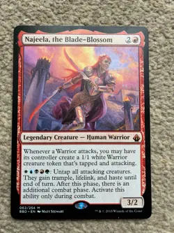 Najeela, the Blade-Blossom Warriors Commander Edh Deck Mtg Magic The Gathering - Image 1