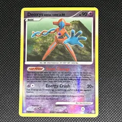 Pokemon TCG Deoxys Normal Forme 1/146 Legends Awakened Reverse Holo - Image 1