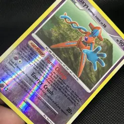 Pokemon TCG Deoxys Normal Forme 1/146 Legends Awakened Reverse Holo - Image 2