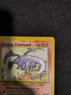 2002 Shining Charizard Neo Destiny Holo Pokemon Card 107/105 #107 ENG - Image 5