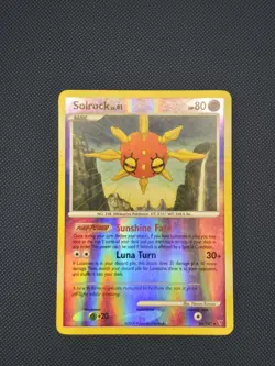 Pokemon Card Solrock 45/147 Platinum Supreme Victors Reverse Holo Light Play - Image 1