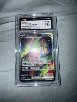 Okidogi ex #090/064 SIR Shrouded Fable CGC 10 GEM MINT 2024 Pokemon EN - Image 1