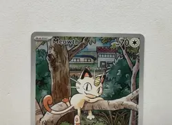 Pokemon TCG Meowth 106/094 Phantasmal Flames Illustration Rare - Image 2