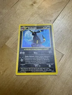 Umbreon 13/75 Neo Discovery Holo Pokemon - Image 1