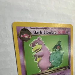 Pokemon TCG Dark Slowbro Team Rocket Rare 29/82 Regular 60 HP Unlimited English - Image 5