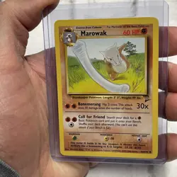 Pokemon TCG Marowak Base Set 2 52/130 Regular Unlimited Uncommon NM Near Mint - Image 1