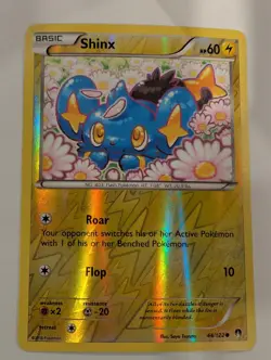 Shinx 44/122 - XY BREAKPoint Pokemon Reverse Holo Foil Nice! - Image 1