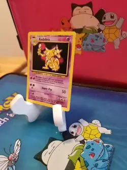 Pokemon TCG Kadabra Base Set 32/102 Regular Unlimited Uncommon Near Mint - Image 2