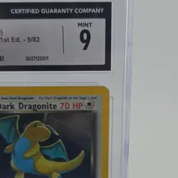 Pokemon Dark Dragonite Team Rocket 1st Edition Holo CGC 9 5/82 - Image 5