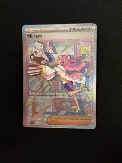 Pokemon Miriam Full Art Trainer Special Illustration Rare Holo (251/198) SV01 - Image 1