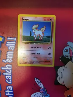Pokemon TCG Ponyta Base Set 60/102 Regular Unlimited Common - Image 2