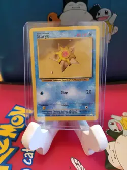 Pokemon TCG Staryu Base Set 65/102 Regular Unlimited Common - Image 1