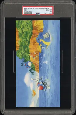 1999 POKEMON JPN SOUTHERN ISLANDS COLL POSTCARD SEA PSA 10 - Image 1