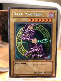 Yu-Gi-Oh! TCG Normal Dark Magician, Limited Edition, Secret Rare Holo #BPT-001 - Image 1