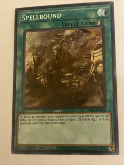 Yugioh Darkwing Blast 1st Edition Spellbound SCR DABL-EN000 - Image 1