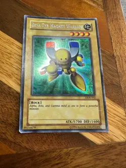 Beta the Magnet Warrior DOR-002 Unlimited Edition Secret Rare MP + BONUS - Image 1