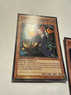 Yu-Gi-Oh! 2x Tour Guide From the Underworld CT09-EN013 Super Rare Limited MP/HP - Image 3