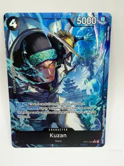 One piece Kuzan Alt Art R* OP11-084 A Fist of Divine Speed English. - Image 1