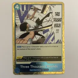 One Piece Pillars Of Strength Three Thousand Worlds OP03-057 Rare English - Image 1