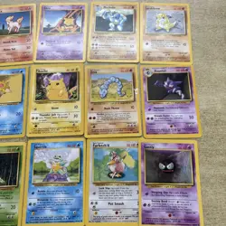 Pokemon TCG original Base Set WOTC Bundle Job Lot 20 Cards Total 1999 - Image 3