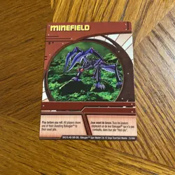 Bakugan Battle Brawlers MINEFIELD Ability Card 25/48d BA316 - Image 1