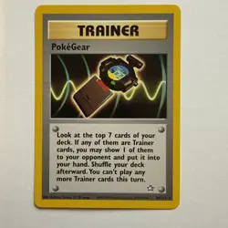 Pokemon TCG Pokegear Neo Genesis Card 88/111 Near Mint Rare - Image 1