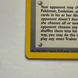 Time Capsule 90/111 Neo Genesis Non Holo Pokemon Card Near Mint WOTC - Image 5