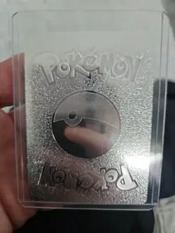 Charizard VStar Silver Foil Fan Art Vinyl Pokemon HP280 Textured Collector Card - Image 2