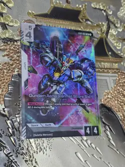 Gundam Card Game Gundam Aerial (Permet Score Six) ST01-006 LR - Image 1