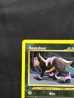 Pokemon Cards: 1st Edition Neo Discovery Uncommon: Houndour 39/75 - Image 2