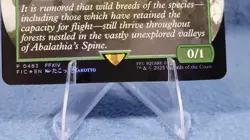 Paradise Chocobo Borderless FOIL MTG Final Fantasy Nm/M 🔮 - Image 2