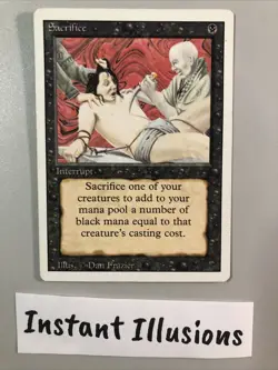 LP Sacrifice - Revised Edition Mtg Tcg - Image 2