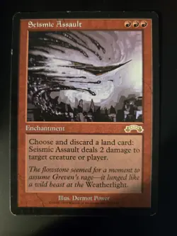 Seismic Assault LP Exodus MTG FREE SHIPPING - Image 1